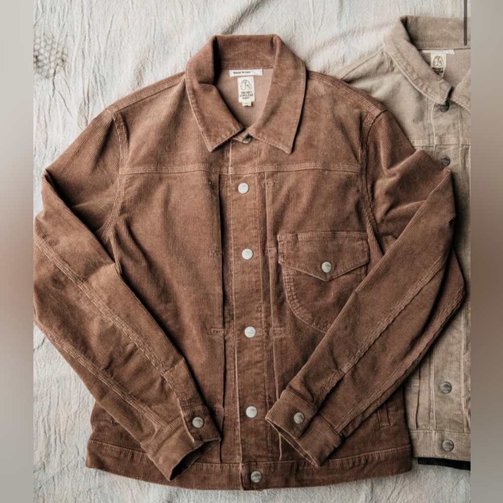 Hiroshi Kato The Blade 16 Wale Stretch Corduroy - Chocolate - MSRP $338